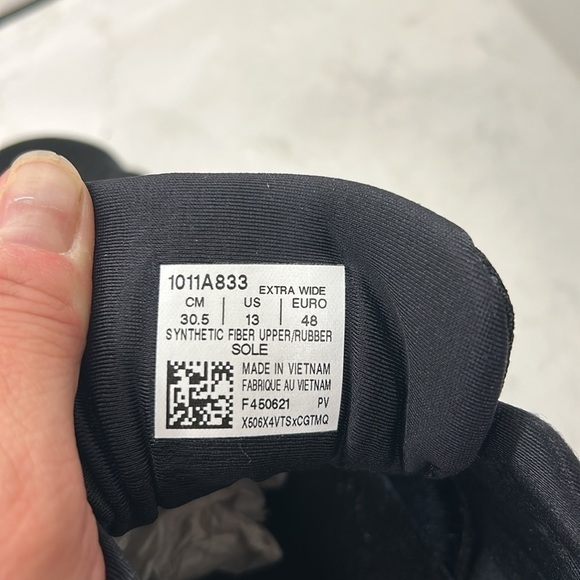 ASICS GEL KAYANO 27 MENS SNEAKERS 13 Extra Wide Black Silver - Picture 11 of 16